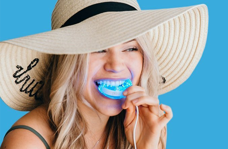 Glo teeth whitening retainer trays a consumer product developed by Design Catapult in Orange County